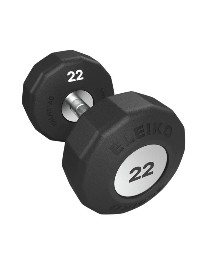Eleiko Rotating Evo Single Dumbbell - 22 kg - Premium from shopiqat - Just $110.500! Shop now at shopiqat